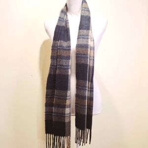 Cashme scarf 100% acrylic made in Italy Plaid Unisex